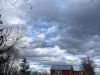 Sky and barn