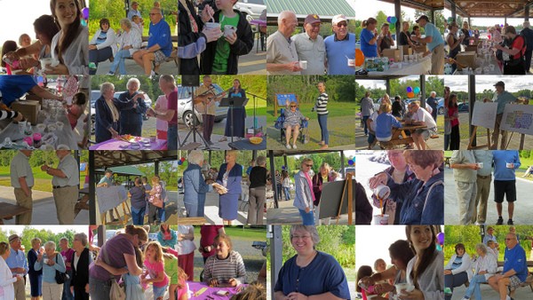 Collage of Community Ice Cream Social 