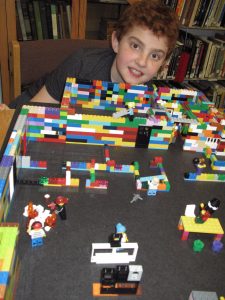 Lego Club's scale model of our New Library Building.