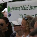 Community members at groundbreaking