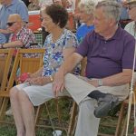 Community members at groundbreaking