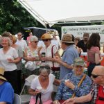 Community members at groundbreaking